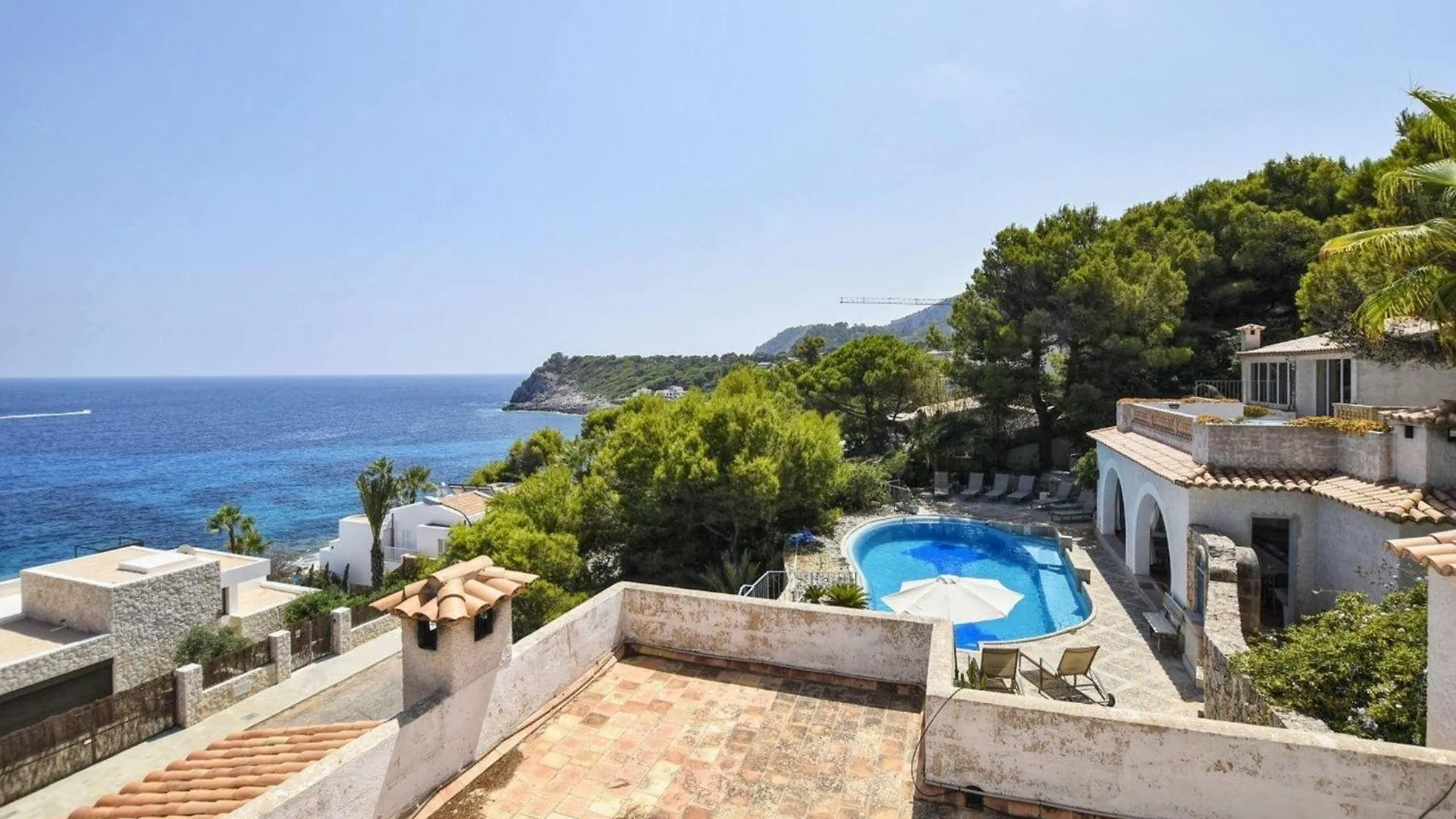 Unglaubliche Villa Mit Meerblick Und Pool Font de sa Cala Σπίτι διακοπών